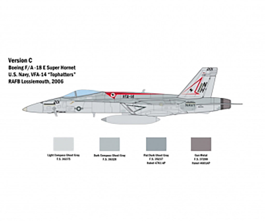 Italeri  1:72 F/A-18E Super Hornet  083 Plastic Model Kit - 083_01