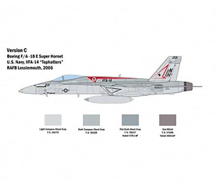 Italeri  1:72 F/A-18E Super Hornet  083 Plastic Model Kit