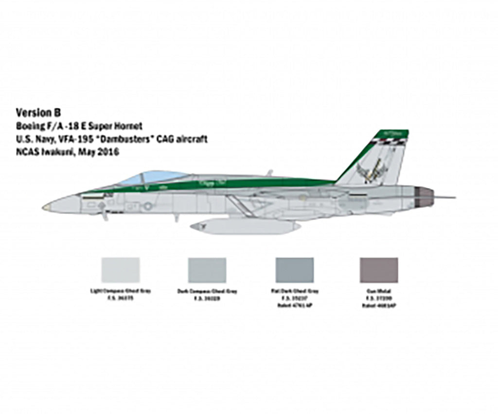 Italeri  1:72 F/A-18E Super Hornet  083 Plastic Model Kit - 083_14