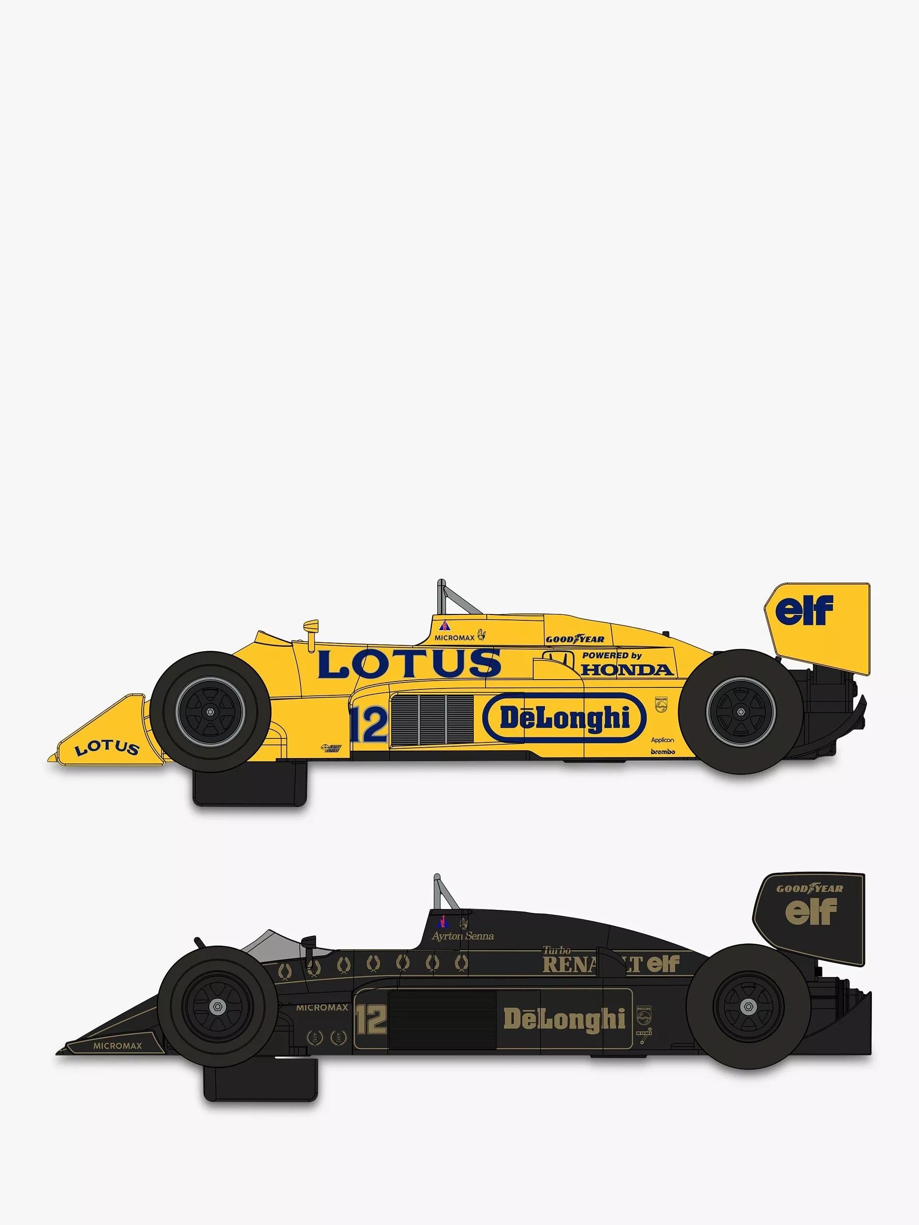 Scalextric C1432M 1980s Grand Prix Race Set