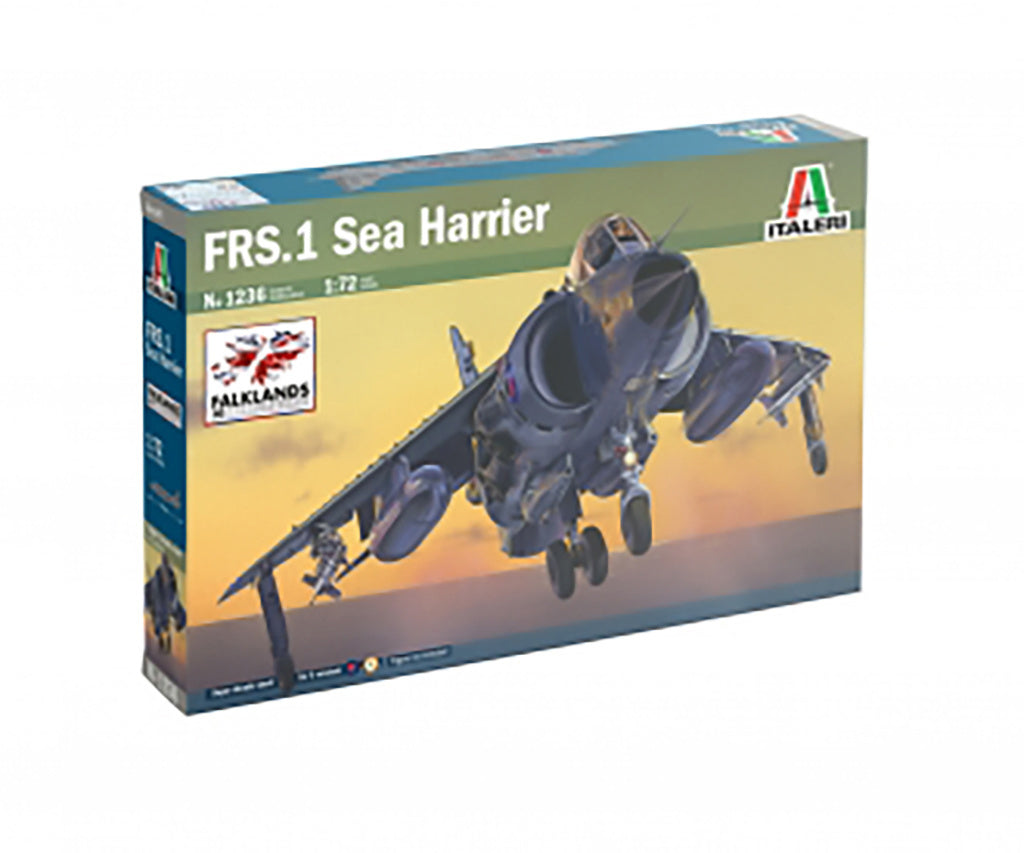 Italeri 1:72 FRS.1 Sea Harrier Plastic Mode Kit - 1236_02