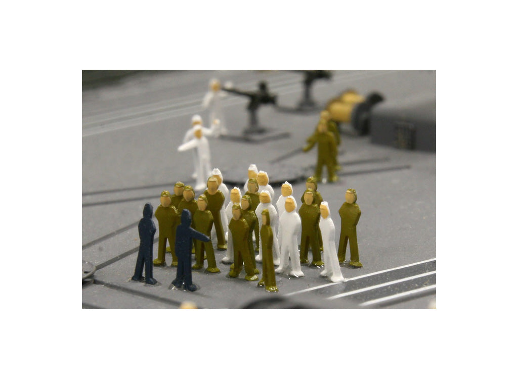 Tamiya  12622 1:350 Crew Set (144 pcs) for 1:350 scale  ship warship models - 12622_04