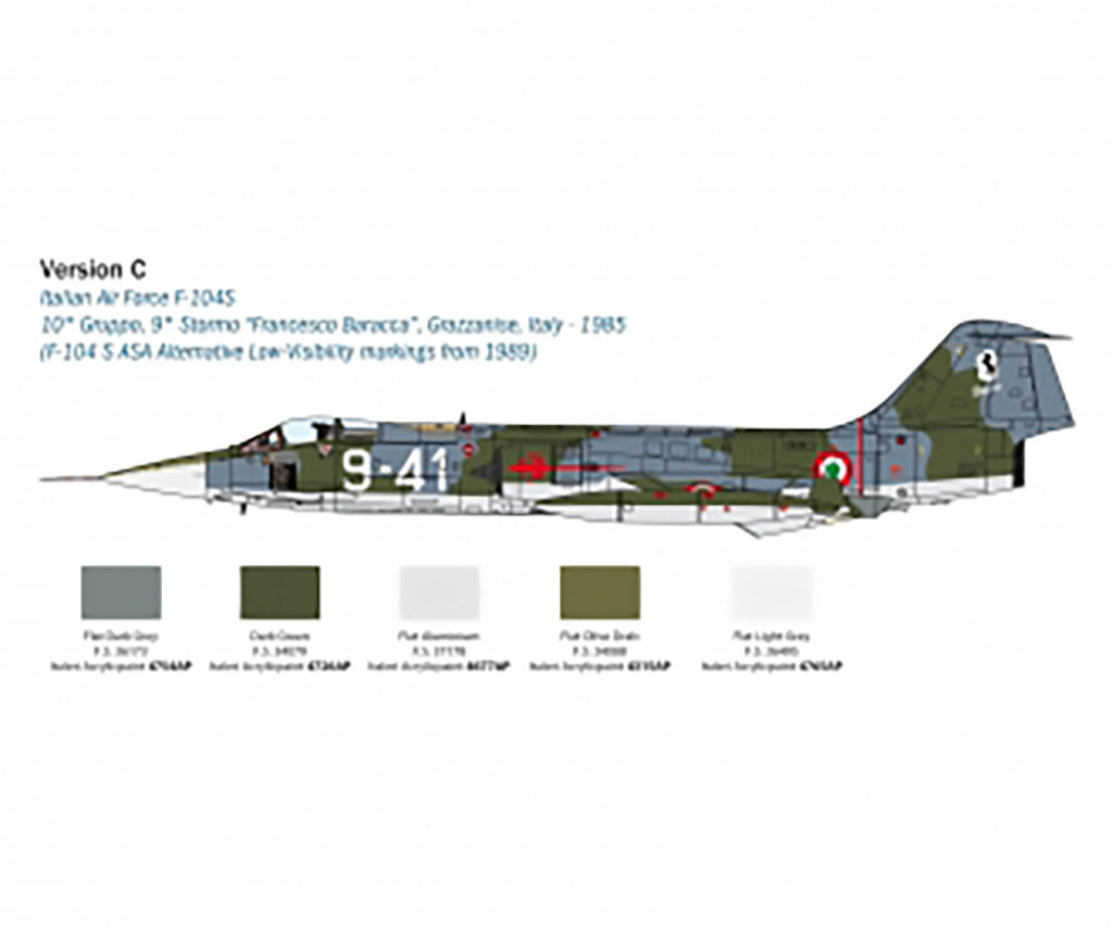 Italeri 1:72 F-104 G Starfighter  1296 - 1296_19