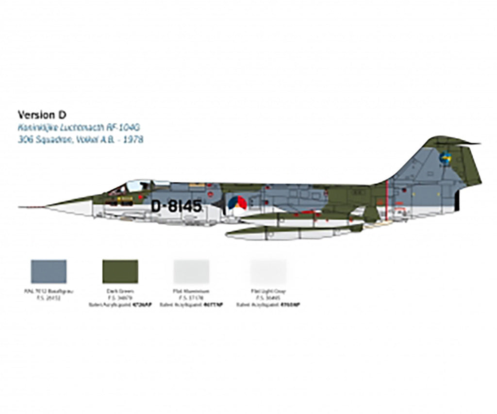 Italeri 1:72 F-104 G Starfighter  1296 - 1296_20