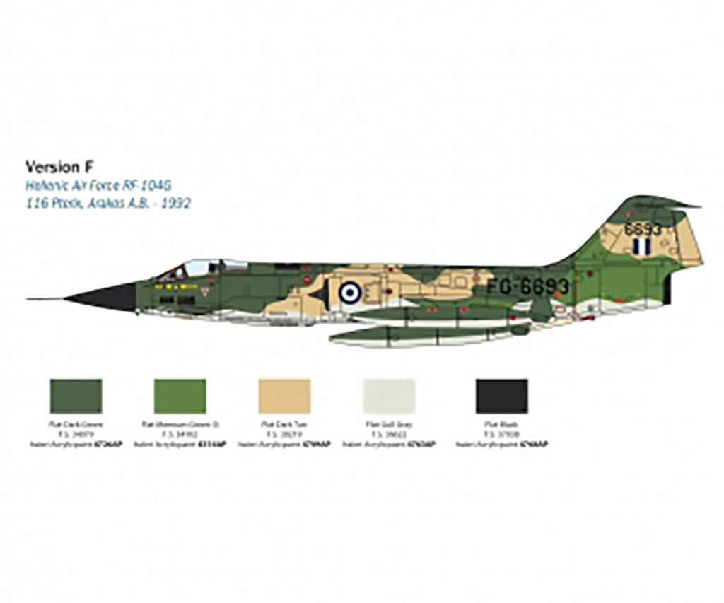 Italeri 1:72 F-104 G Starfighter  1296 - 1296_22