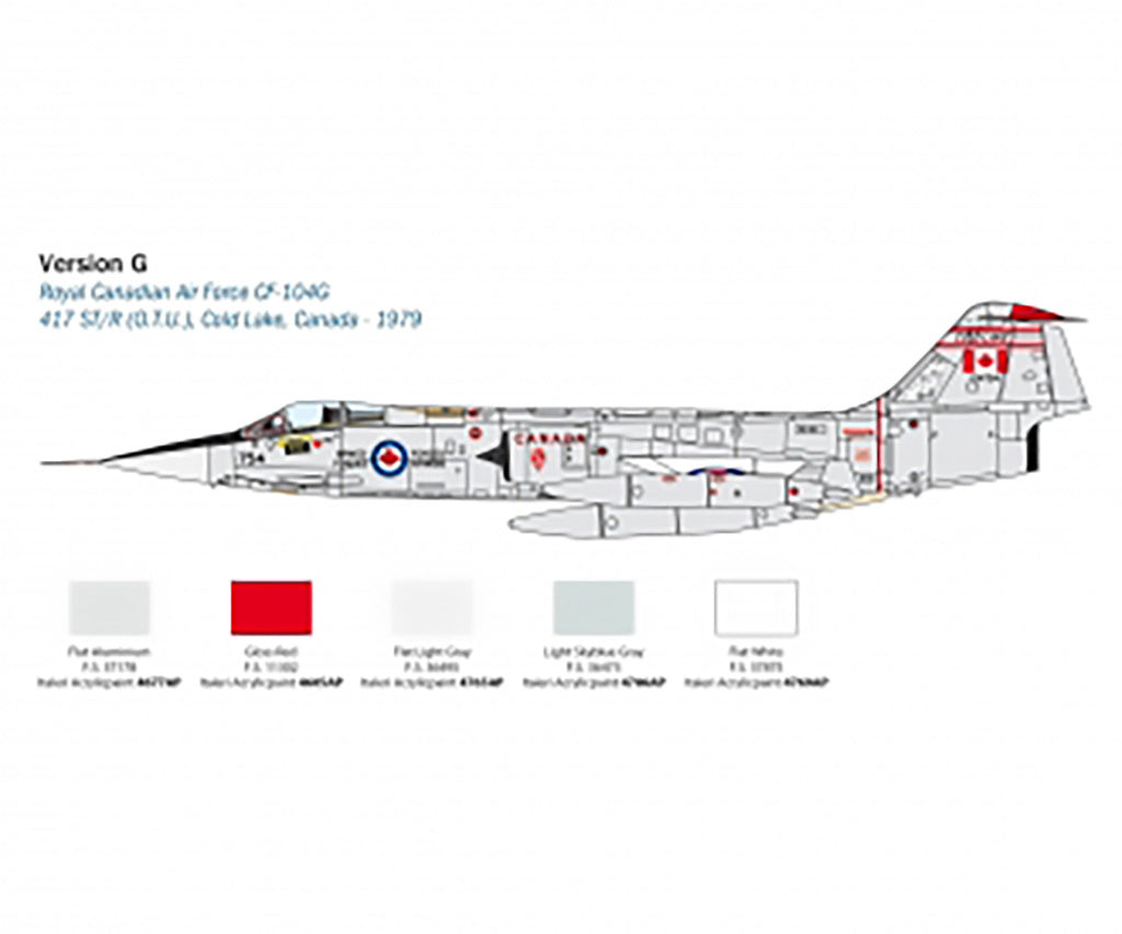 Italeri 1:72 F-104 G Starfighter  1296 - 1296_23