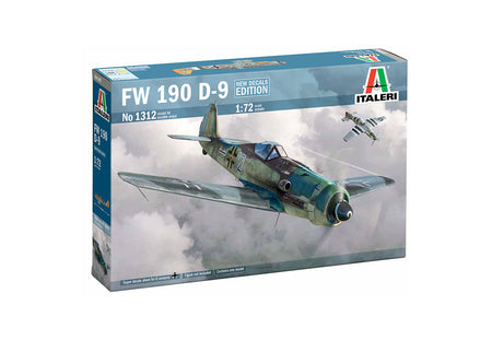 Italeri 1:72  1312 FW 190 D-9 RR Plastic Model Kit