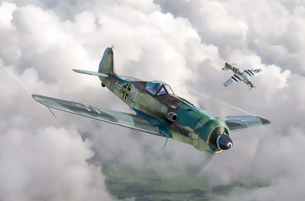 Italeri 1:72  1312 FW 190 D-9 RR Plastic Model Kit - 1312_ (8)