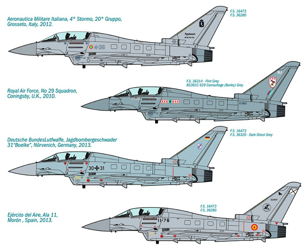 Italeri 1340 EF 2000 Typhoon IIB 1:72 - 1340_ (3)