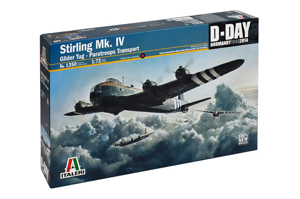 Italeri 1:72 RAF Stirling Mk IV Glider Tug D-Day - 1350_02