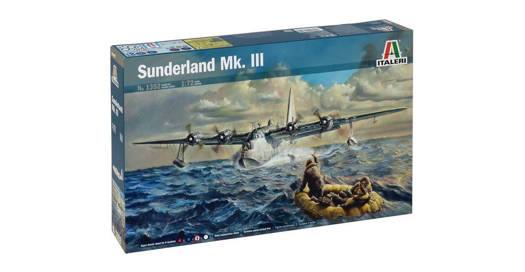 Italeri 1:72  Short Sunderland Flying Boat MK III - 1352_02