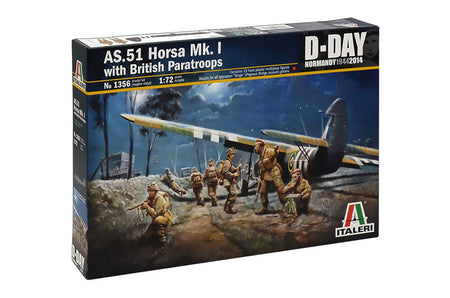 Italeri 1356 1:72 AS.51 Horsa Mk.l with British Paratroops - 1356_ (1)