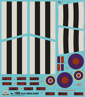 Italeri 1356 1:72 AS.51 Horsa Mk.l with British Paratroops