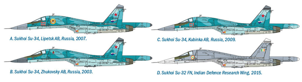 Italeri 1:72 Sukhoi Su-34/Su-32 FN - 1379_4