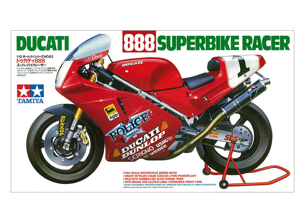 Tamiya Ducati 888 Superbike 1:12 - 14063_02