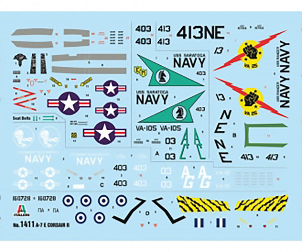 Italeri 1:72 A-7E Corsair ll - 1411_06