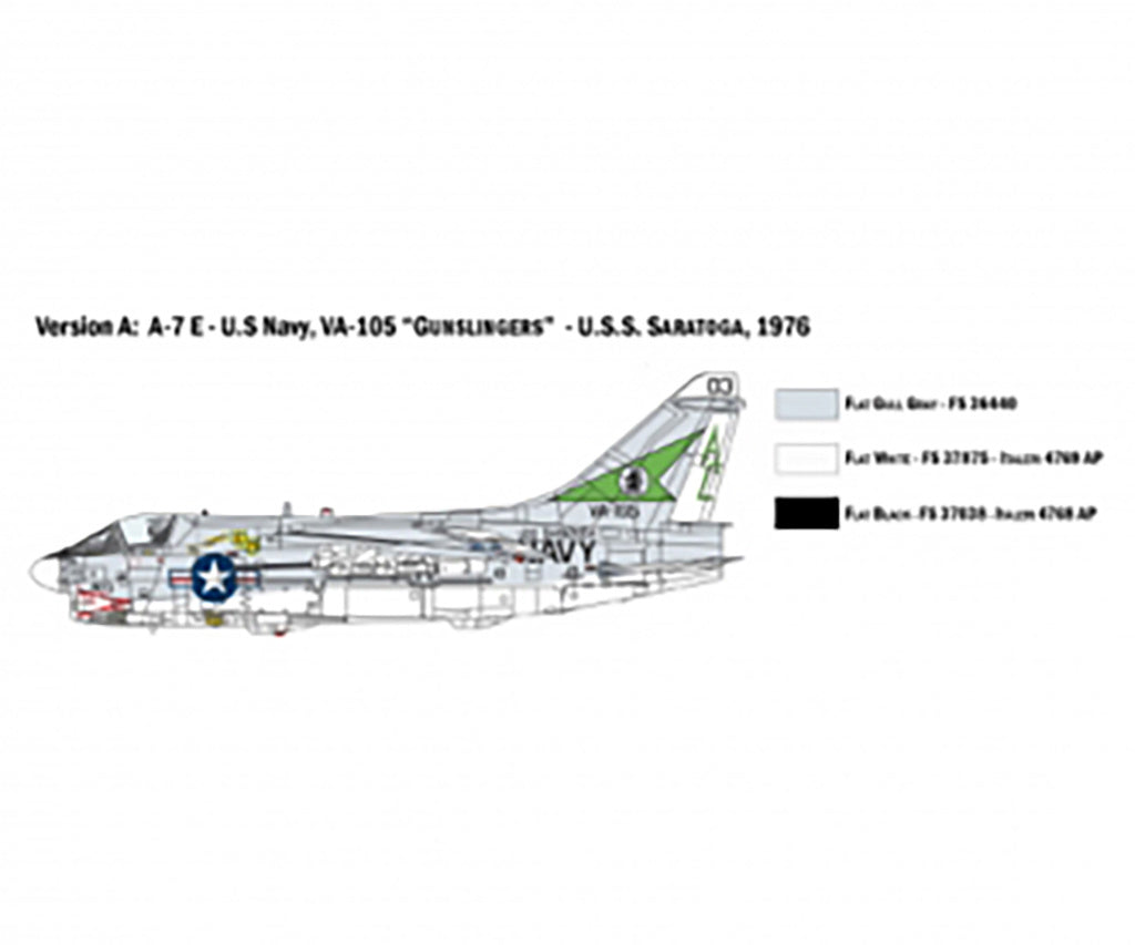 Italeri 1:72 A-7E Corsair ll - 1411_14