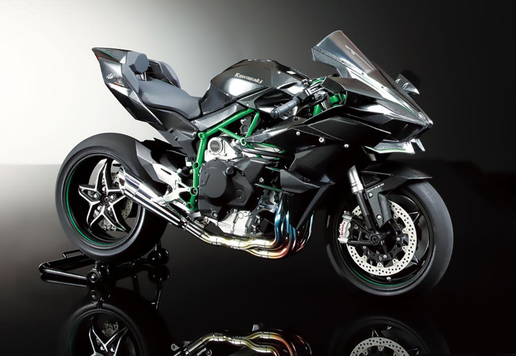 Tamiya 1:12 Kawasaki Ninja H2R 14131 Plastic Model Kit - 14131_6