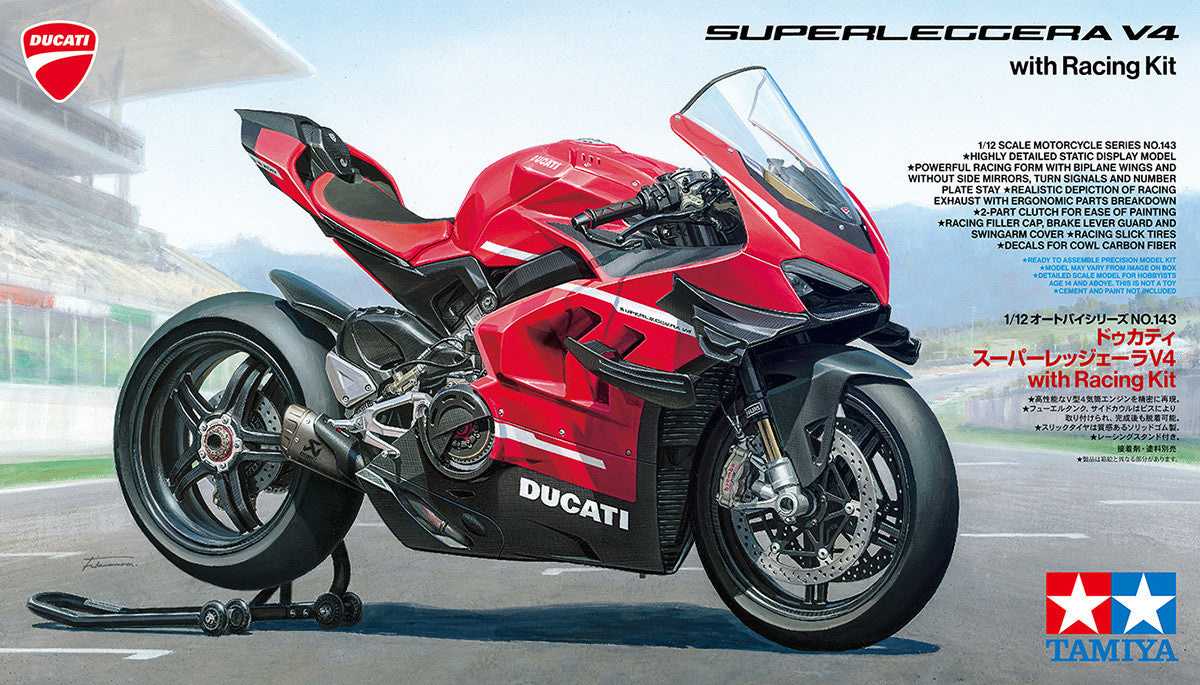 Tamiya 1:12 Superleggera V4 with Racing Kit - 14143_02