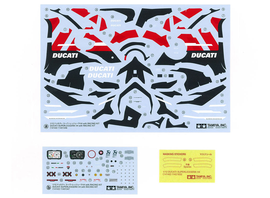 Tamiya 1:12 Superleggera V4 with Racing Kit - 14143_09