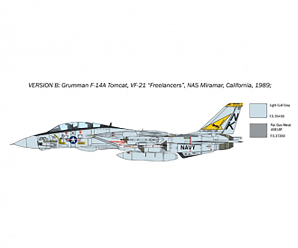 Italeri 1:72 USN F-14A Tomcat 50th First Flight Anniversary - 1414_06