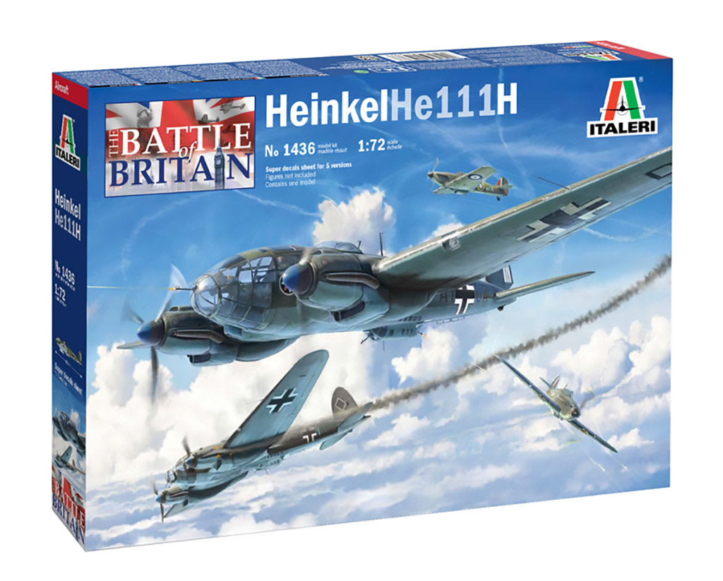 Italeri 1:72 Heinkel HE-111 H-6 Battle of Britain 80th Anniversary 1436 - 1436_02