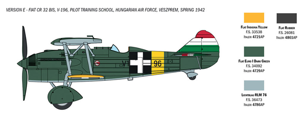Italeri 1/72 FIAT CR 32 FRECCIA - 1438_ (2)