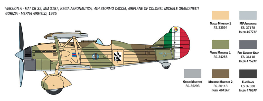 Italeri 1/72 FIAT CR 32 FRECCIA - 1438_ (8)