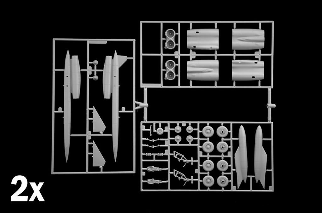 Italeri 1:72 US B-52G With Hound Dog Missiles - 1451_14