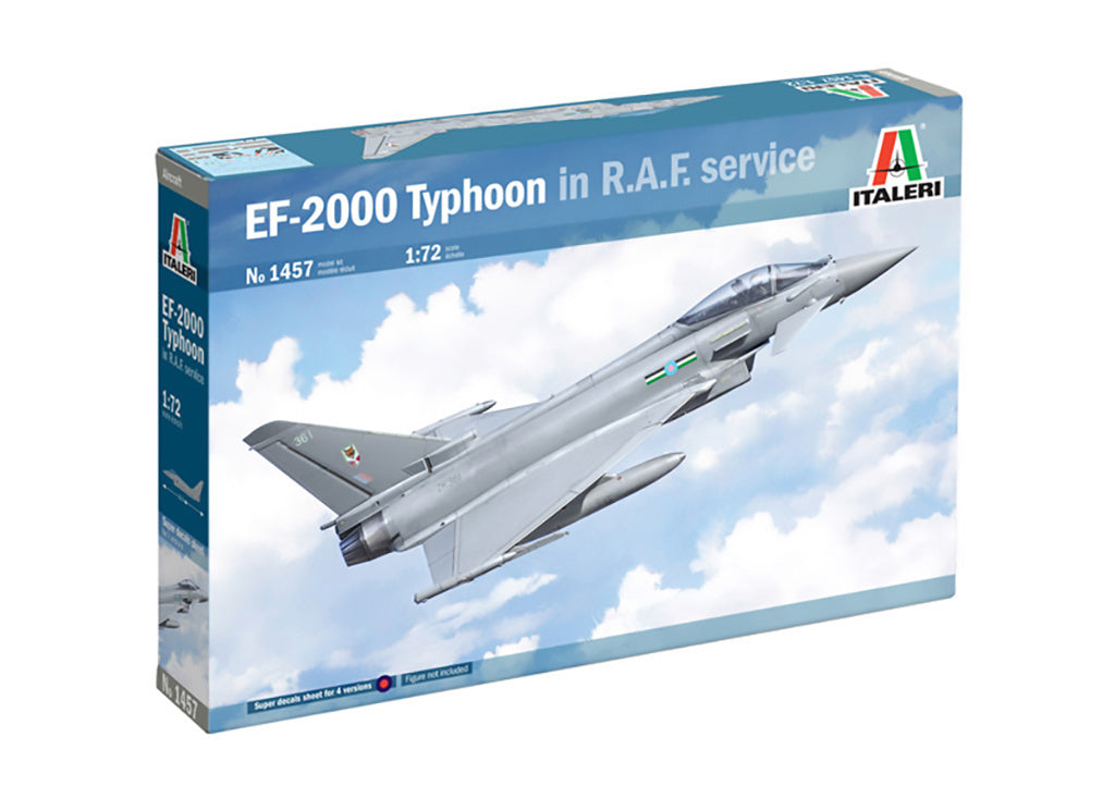 Italeri 1:72 RAF Eurofighter Typhoon EF-2000 - 1457_02