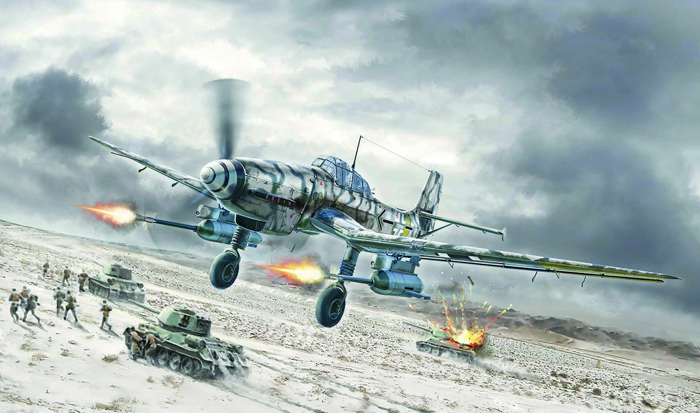 Italeri 1:72 JU-87 G-2 Kanonenvogel - 1466_1