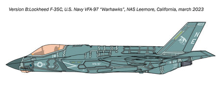 Italeri 1:72 F-35C Lightning II  1469 Plastic Model Kit - 1469_ (1)