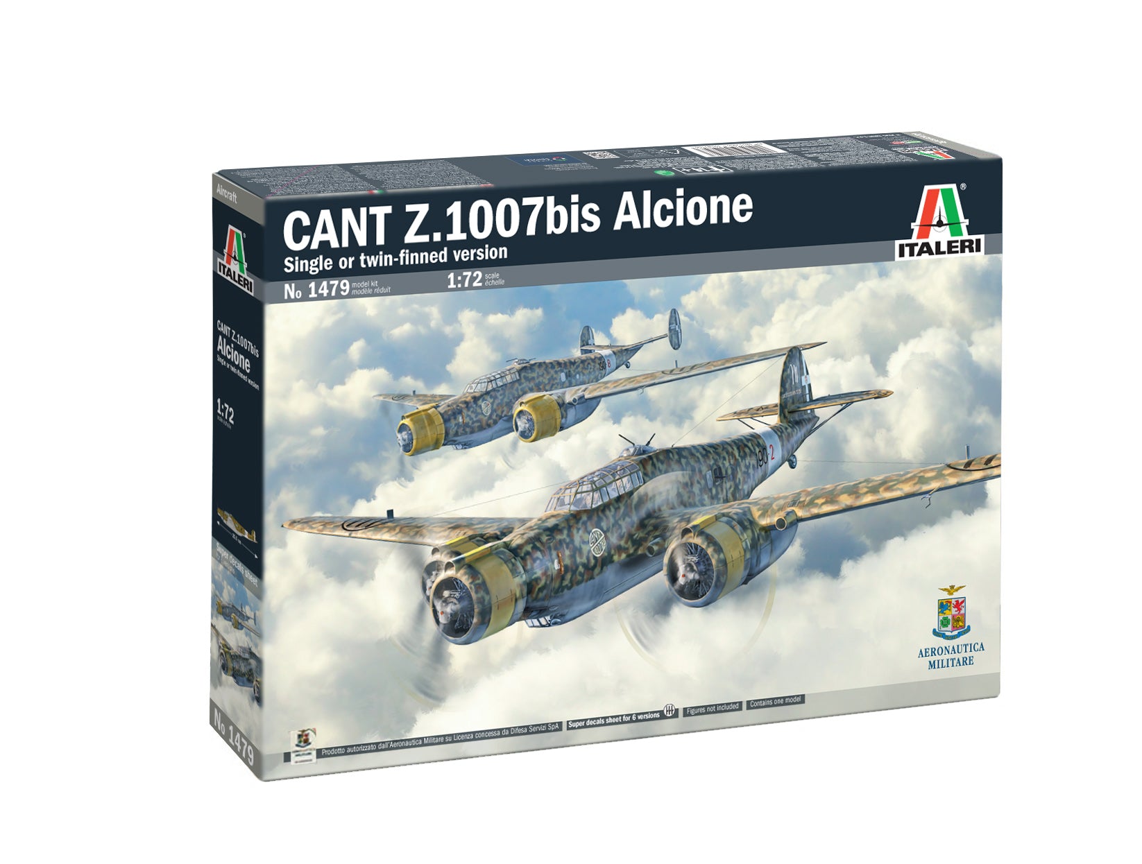 Italeri  CANT Z.1007bis Alcione 1:72 1479 - 1479_02