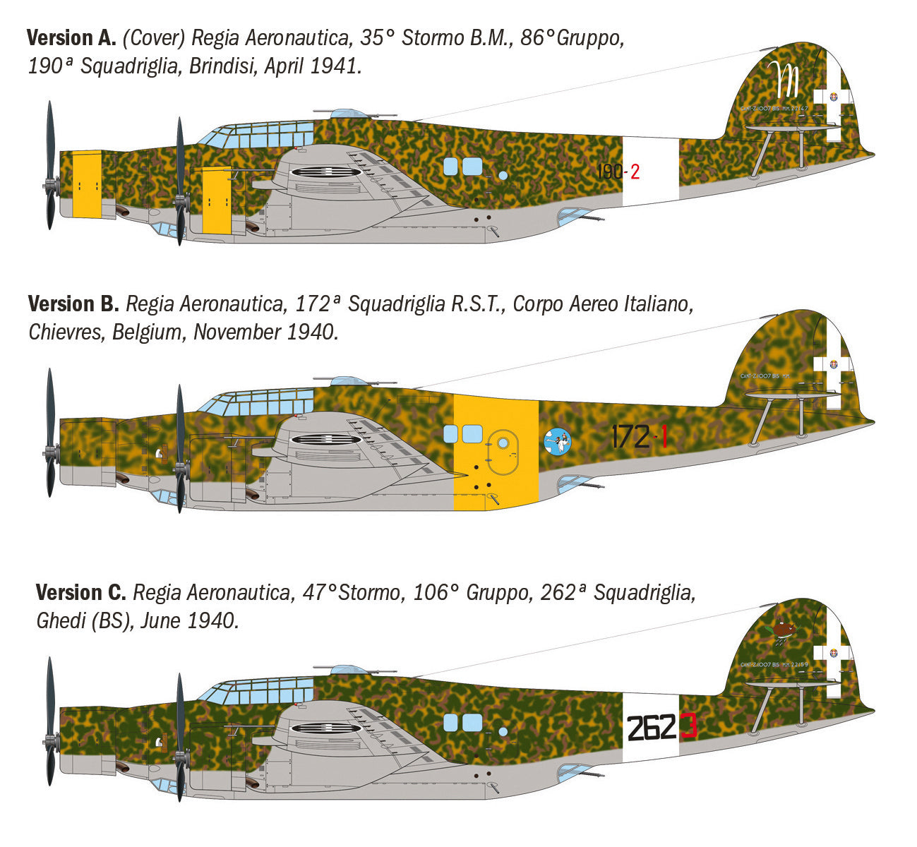 Italeri  CANT Z.1007bis Alcione 1:72 1479 - 1479_04