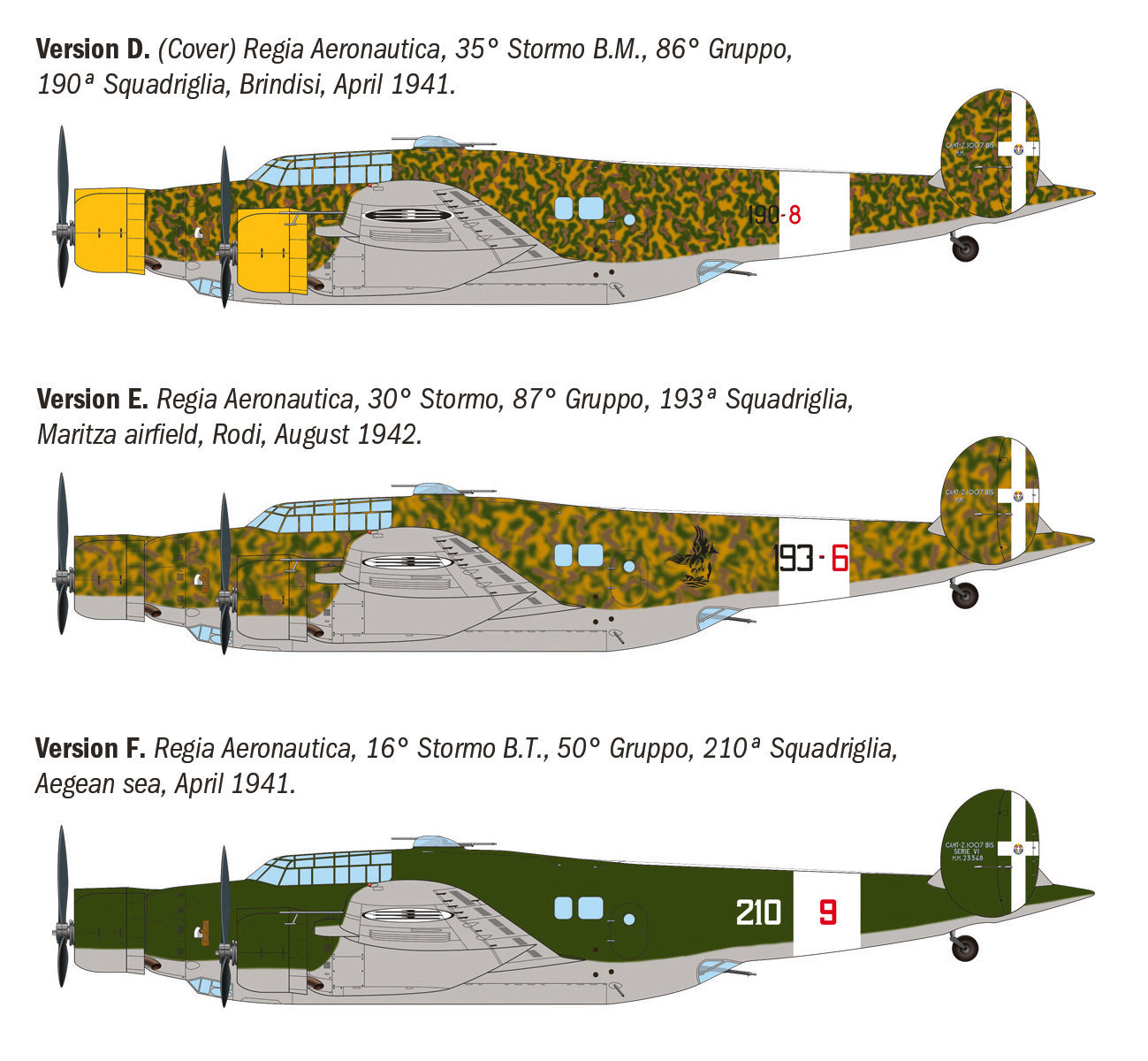 Italeri  CANT Z.1007bis Alcione 1:72 1479 - 1479_05