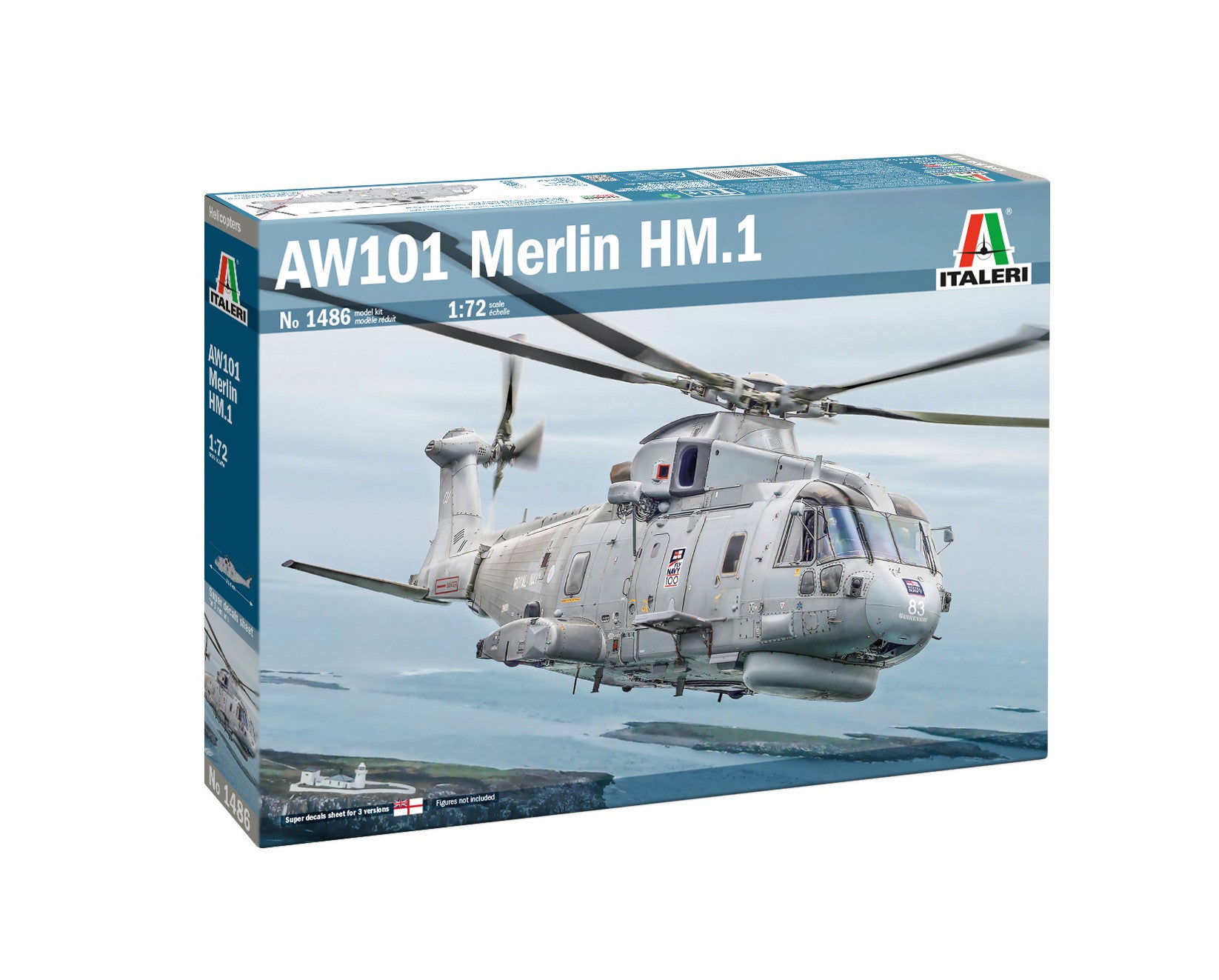 Italeri 1/72 AW101 Merlin HM.1 - 1486_02