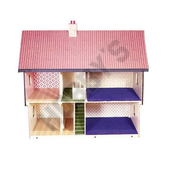 Plan  only to build wooden Tudor Dolls House 1522P