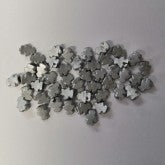 Plan only to build wooden Victorian Dolls House 1638P 1:12 with white metal railing tops 1638/1