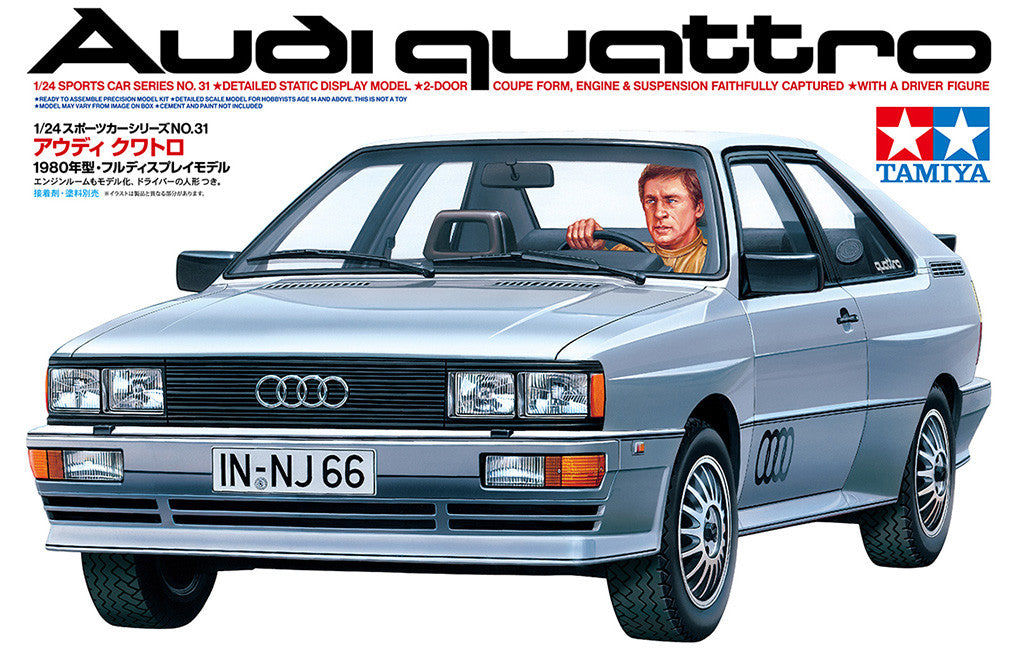 Tamiya 1:24 Audi Quattro - 24031_02