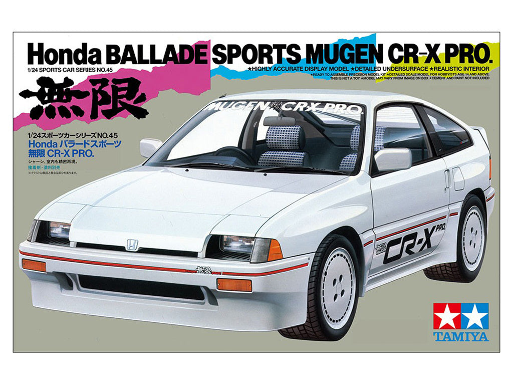 Tamiya 1:24 Honda BS Mugen CR-X PRO - 24045_003