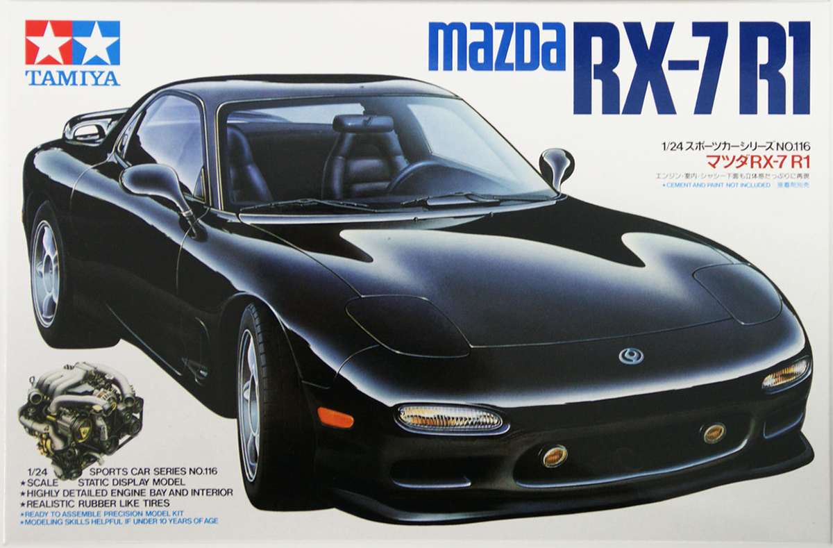Tamiya 1:24  Mazda RX-7Rl - 24116_2a