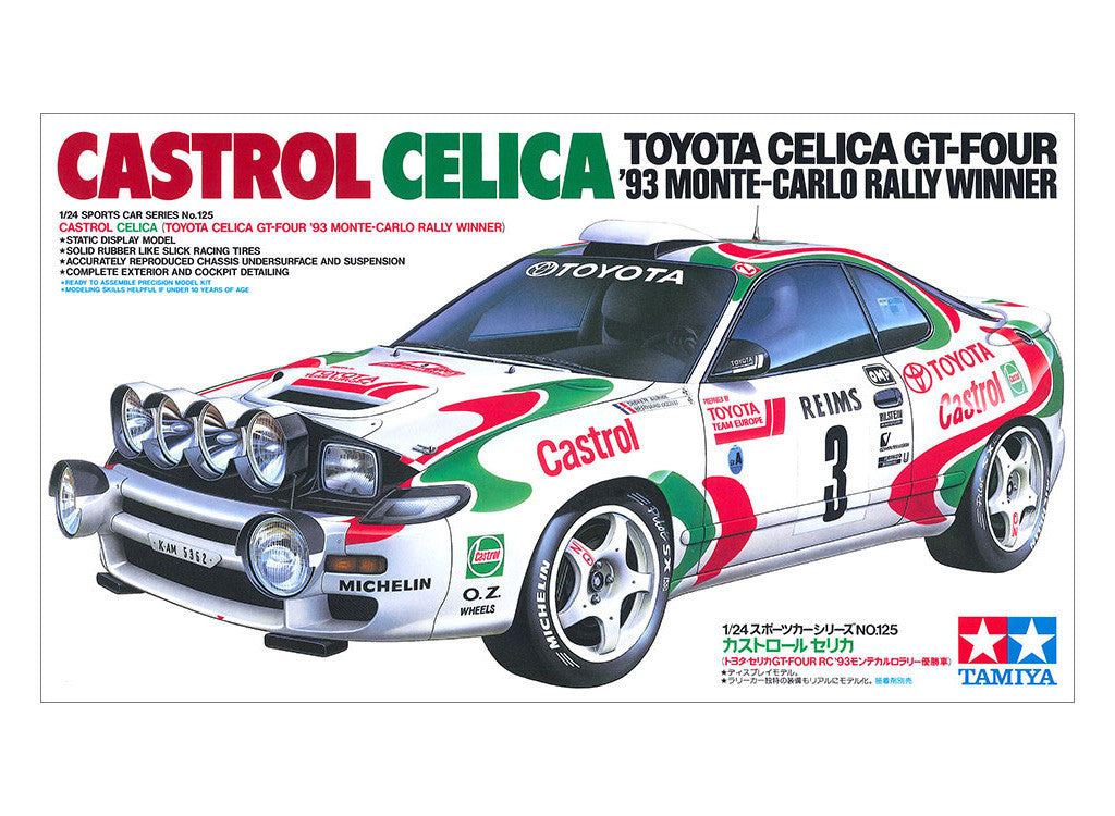 Tamiya 1:24 Castrol Celica 93 Monte-Carlo Rally Winner - 24125_02