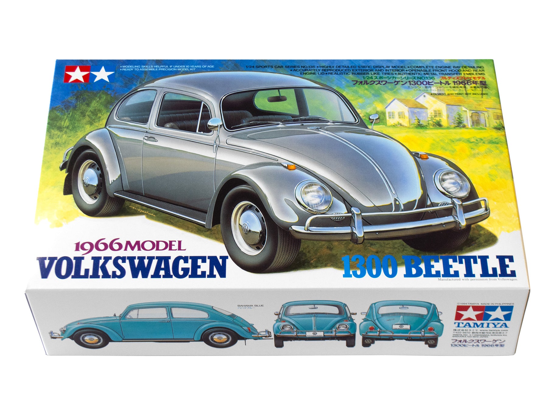 Tamiya 1:24 VW 1300 Beetle 1966. - 24136_004