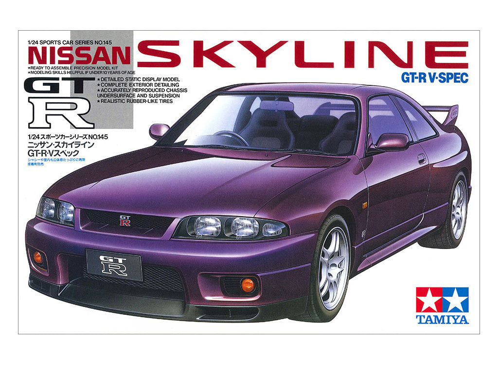 Tamiya 1:24 Nissan Skyline GT-R V-Spec - 24145_02
