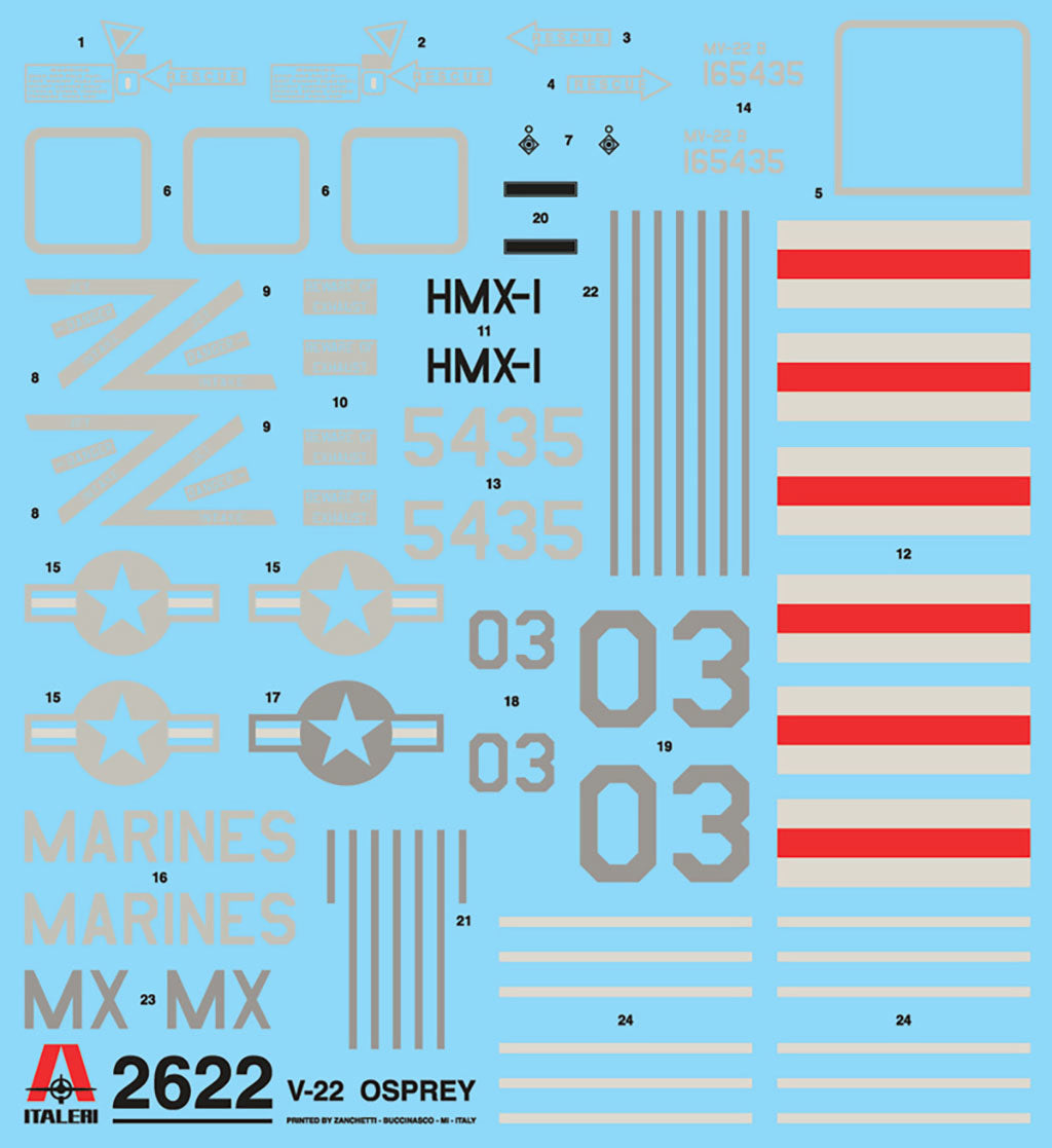 Italeri 1:48 V-22 Osprey 2622