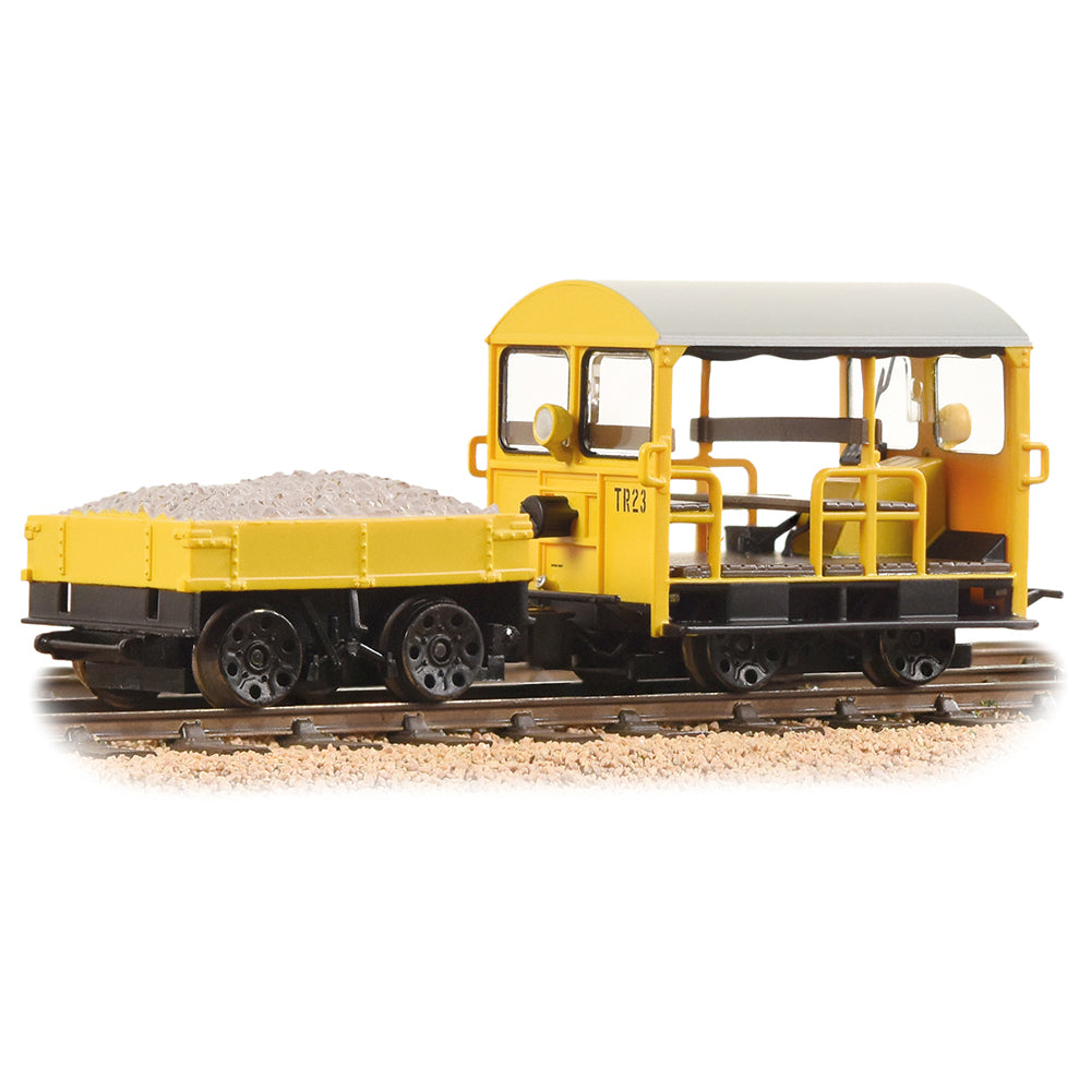 32-992 Wickham Type 27 Trolley Car BR Engineers Yellow