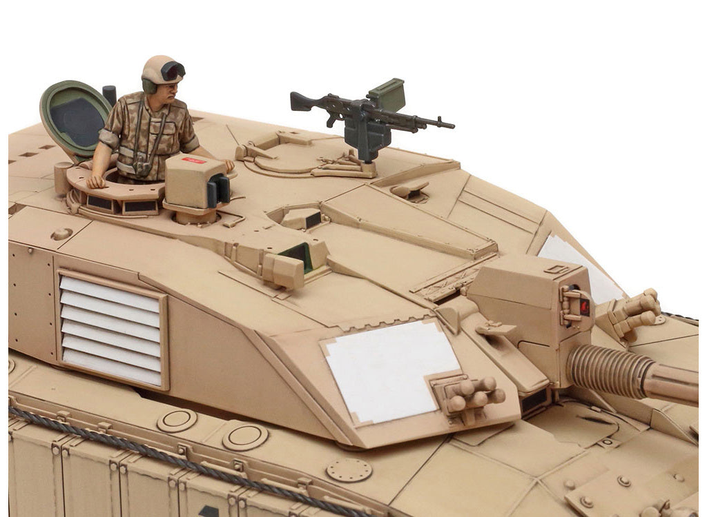 Tamiya 1:48 British Challenger 2 (Desertised) Plastic Model Kit - 32601_04