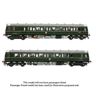 Bachmann Class 121 Single-Car DMU W55028 BR Green (Small Yellow Panels)