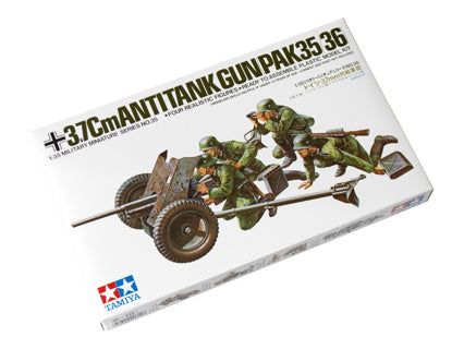 Tamiya 1:35 3.7Cm Anti Tank Gun (Pak35/36)  35035