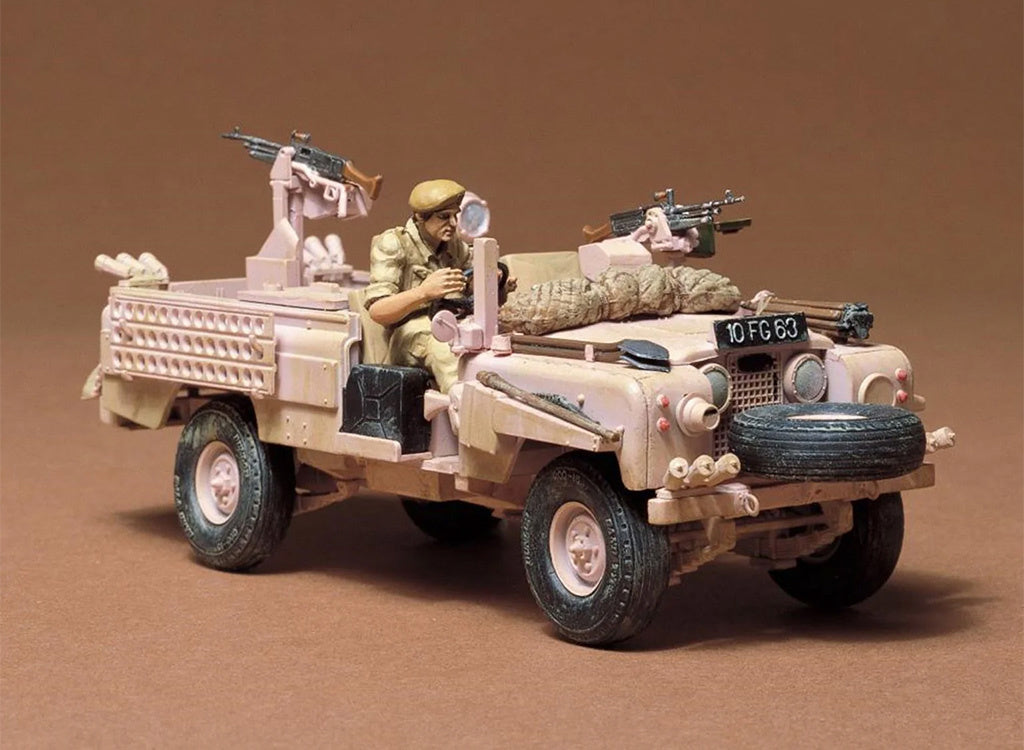 Tamiya 1:35 British SAS Land Rover Pink Panther35076